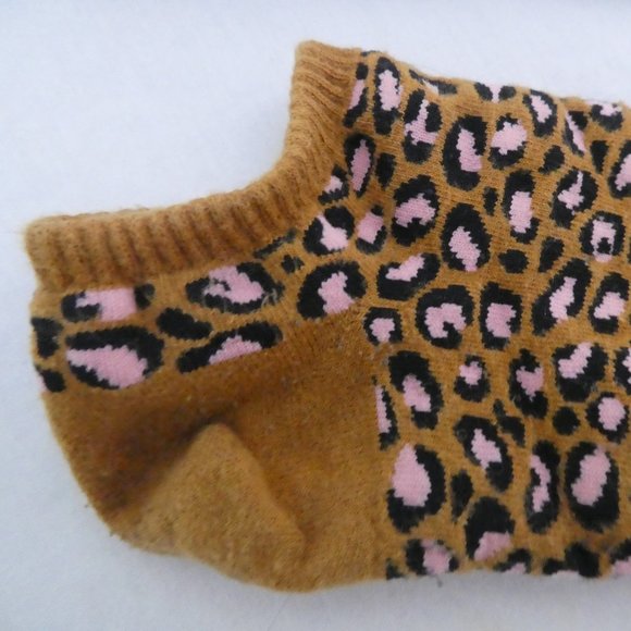 Girl's Animal Print Ankle Socks - Picture 9 of 10